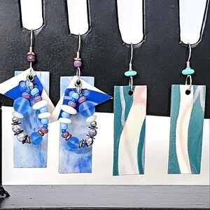 FIMO Clay Pierced Earrings